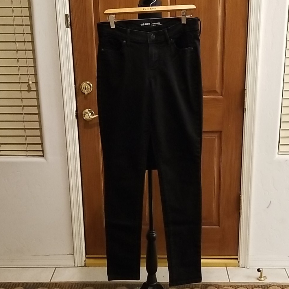 Old Navy Mid Rise Skinny Jeans Long